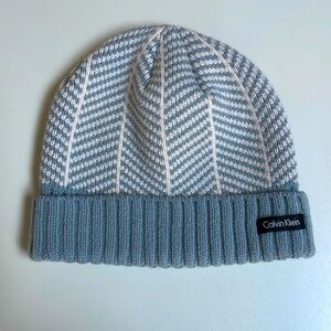 Calvin Klein Knit Hat Women’s Fair Isle Cuffed Beanie Cozy Tuque Closet Staple